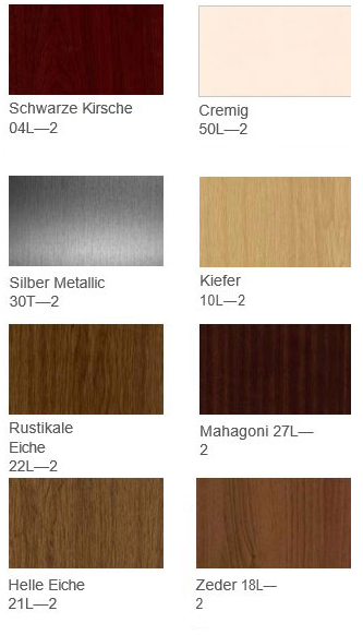 nicht Standardfarben