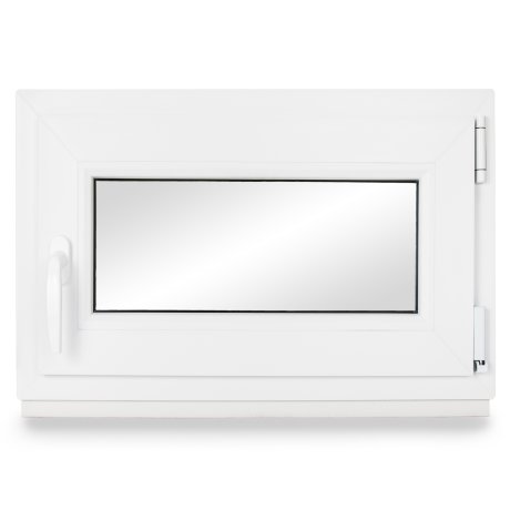 Kellerfenster Kunststoff weiß 60x40 cm 600x400 mm Dreh-Kipp S