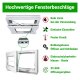Konfigurator Dreh/Kippfenster Farbe weiß. Profil 60 mm.Schwarze Dichtungen. Breiten 50-120 cm