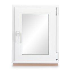 Kellerfenster Kunststoff weiß 50x75 (BxH) Dreh-Kipp...