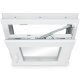 Wohnraum Dreh-Kipp-Fenster Kunststoffrahmen Bautiefe 70 mm 5-Kammerprofil Glaspaket 2-fach Wärmeschutzglas